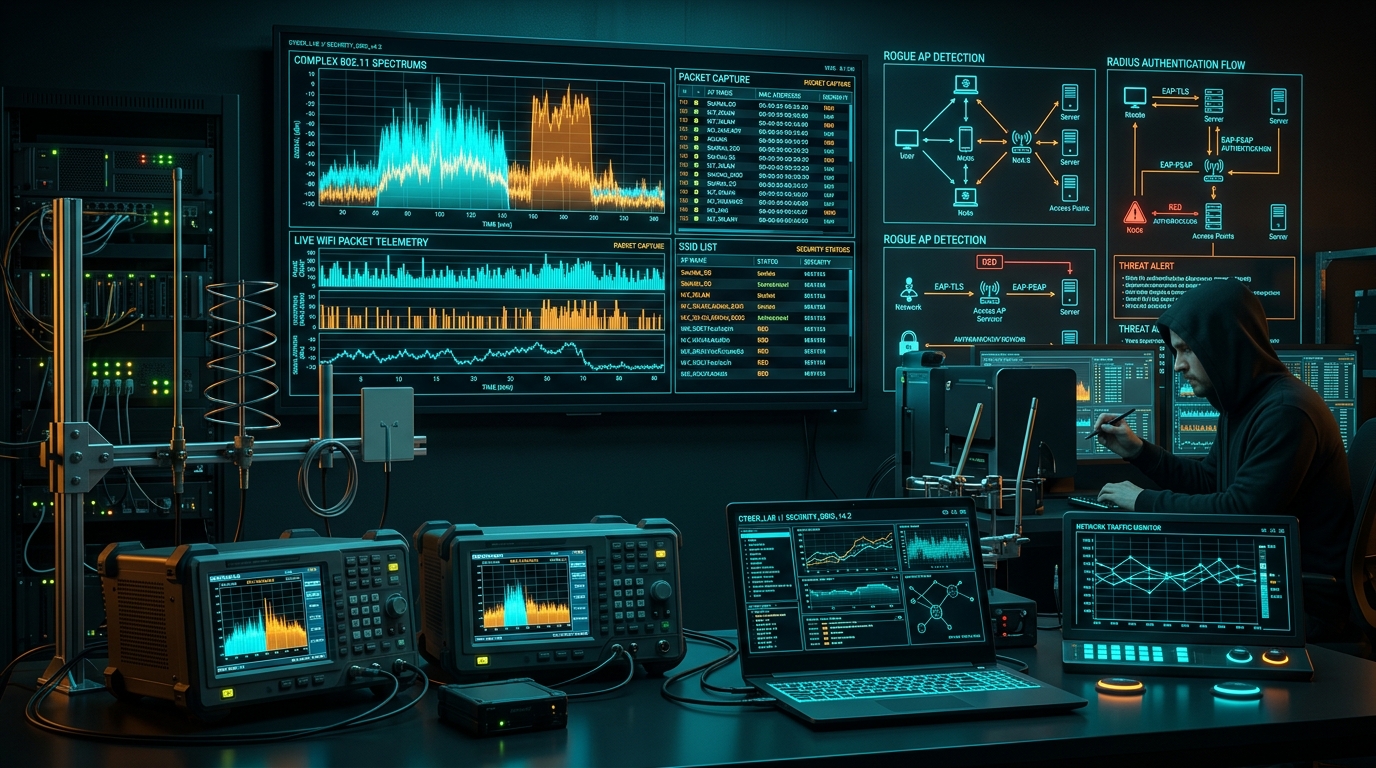 MÓDULO 10 — Wireless Hacking: WPA2/WPA3, Handshakes, PMKID e WPA2-Enterprise (EAP/PEAP)