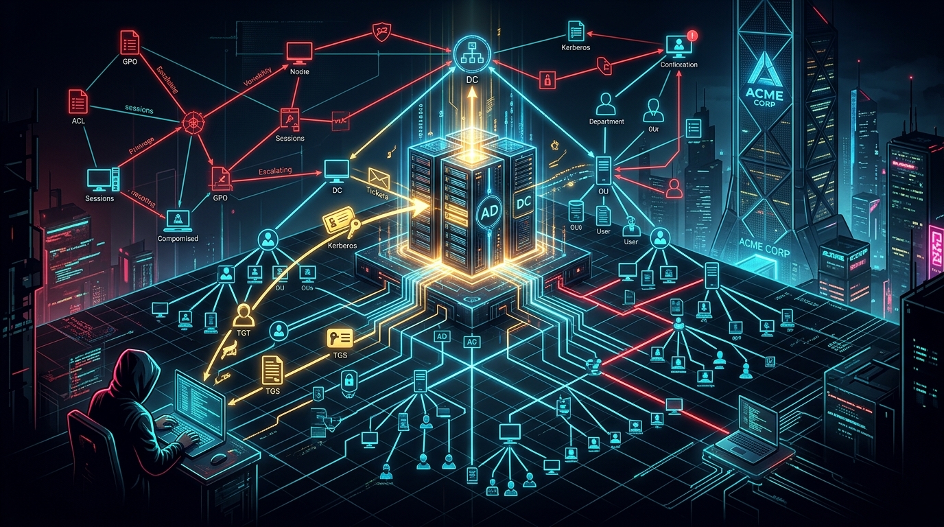 MÓDULO 14 — ACTIVE DIRECTORY ATTACKS (+ LAB DE AD DO ZERO)