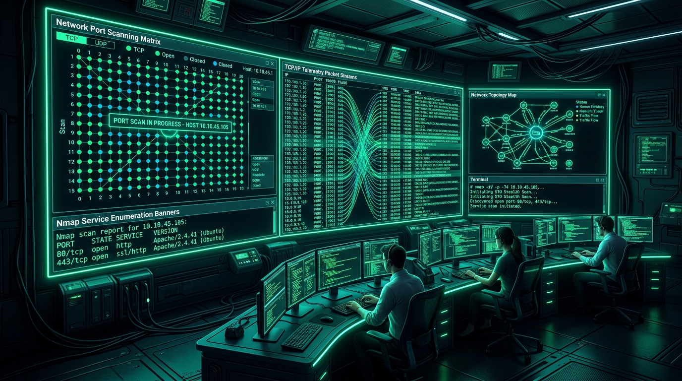 MÓDULO 5 — Escaneamento & Enumeração: Nmap, NSE, Banners e Mapeamento de Serviços
