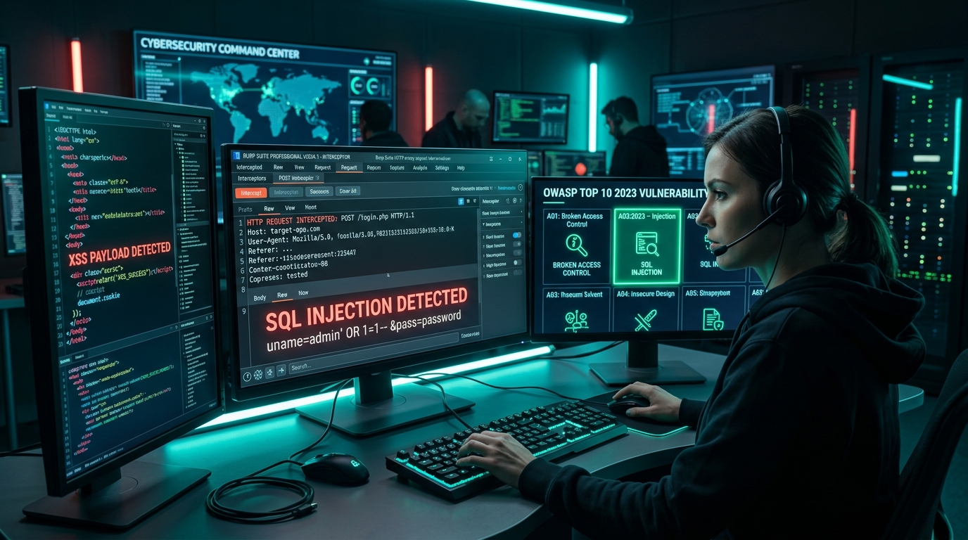 MÓDULO 8 — Hacking Web (OWASP Top 10) & Burp Suite Completo: Do Recon ao RCE
